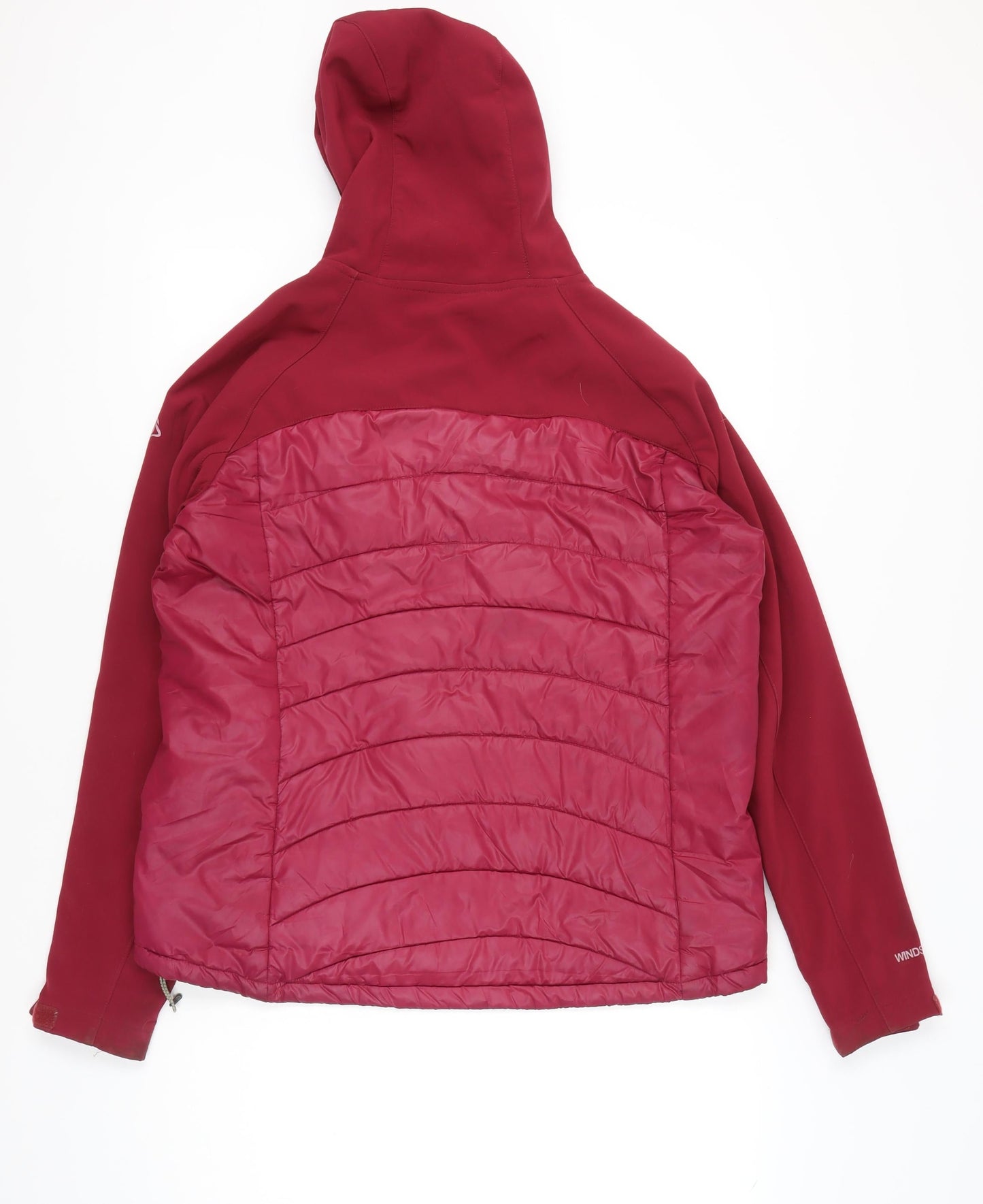 Craghoppers Womens Red Hooded Puffer Jacket UK 20 Regular Fit