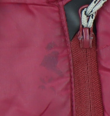 Craghoppers Womens Red Hooded Puffer Jacket UK 20 Regular Fit