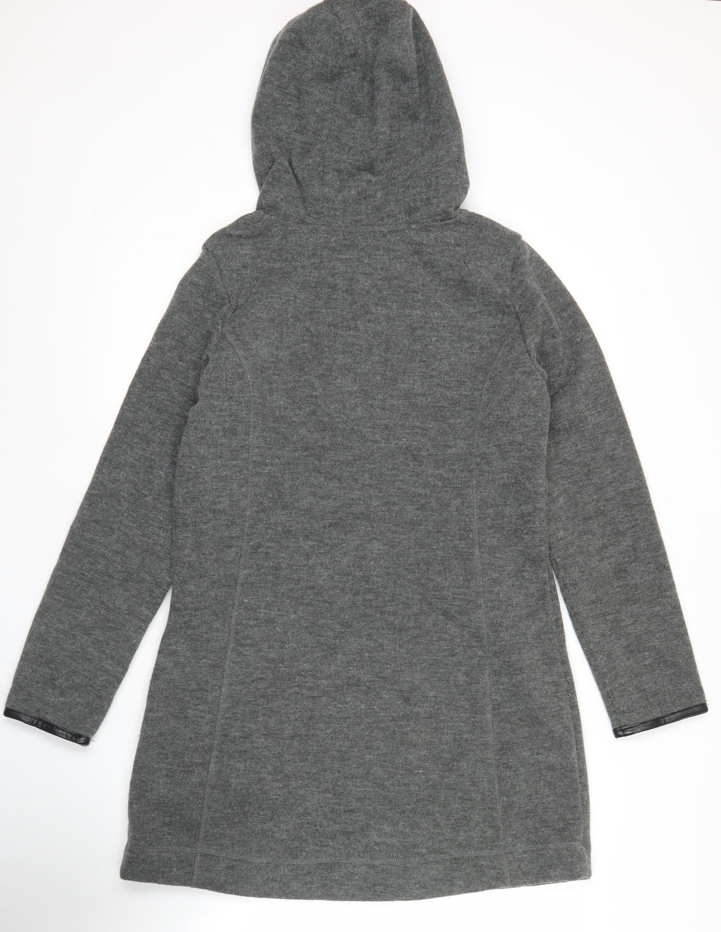 Regatta Womens Grey Hooded Full Zip Jacket Size 10 UK Casual Outdoor