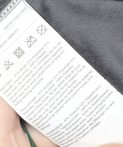 Regatta Womens Grey Hooded Full Zip Jacket Size 10 UK Casual Outdoor