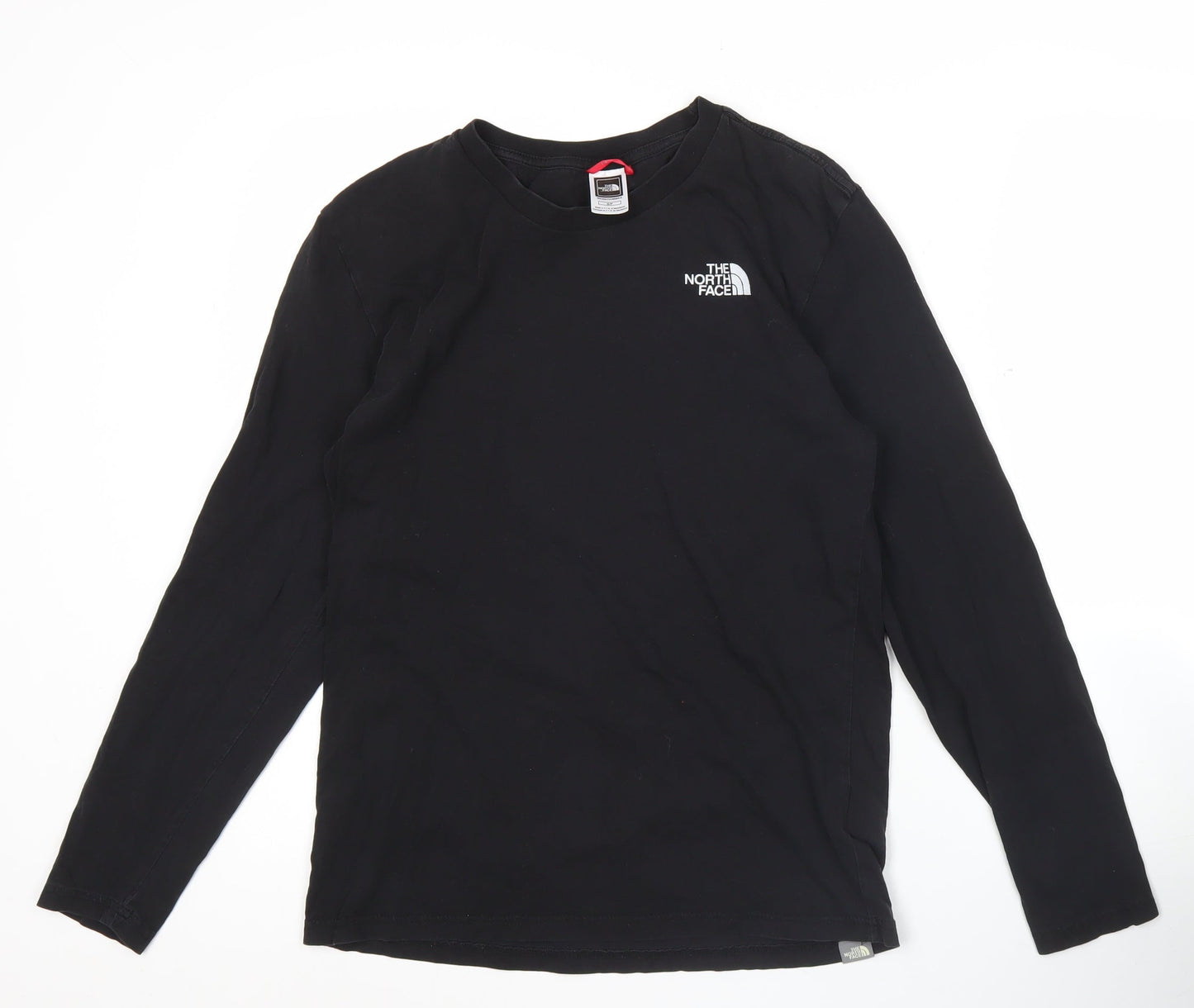 The North Face Men's Black Small Long Sleeve Cotton T-Shirt