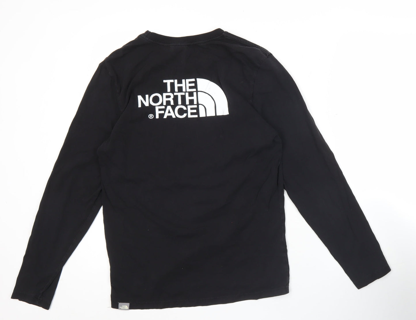 The North Face Men's Black Small Long Sleeve Cotton T-Shirt