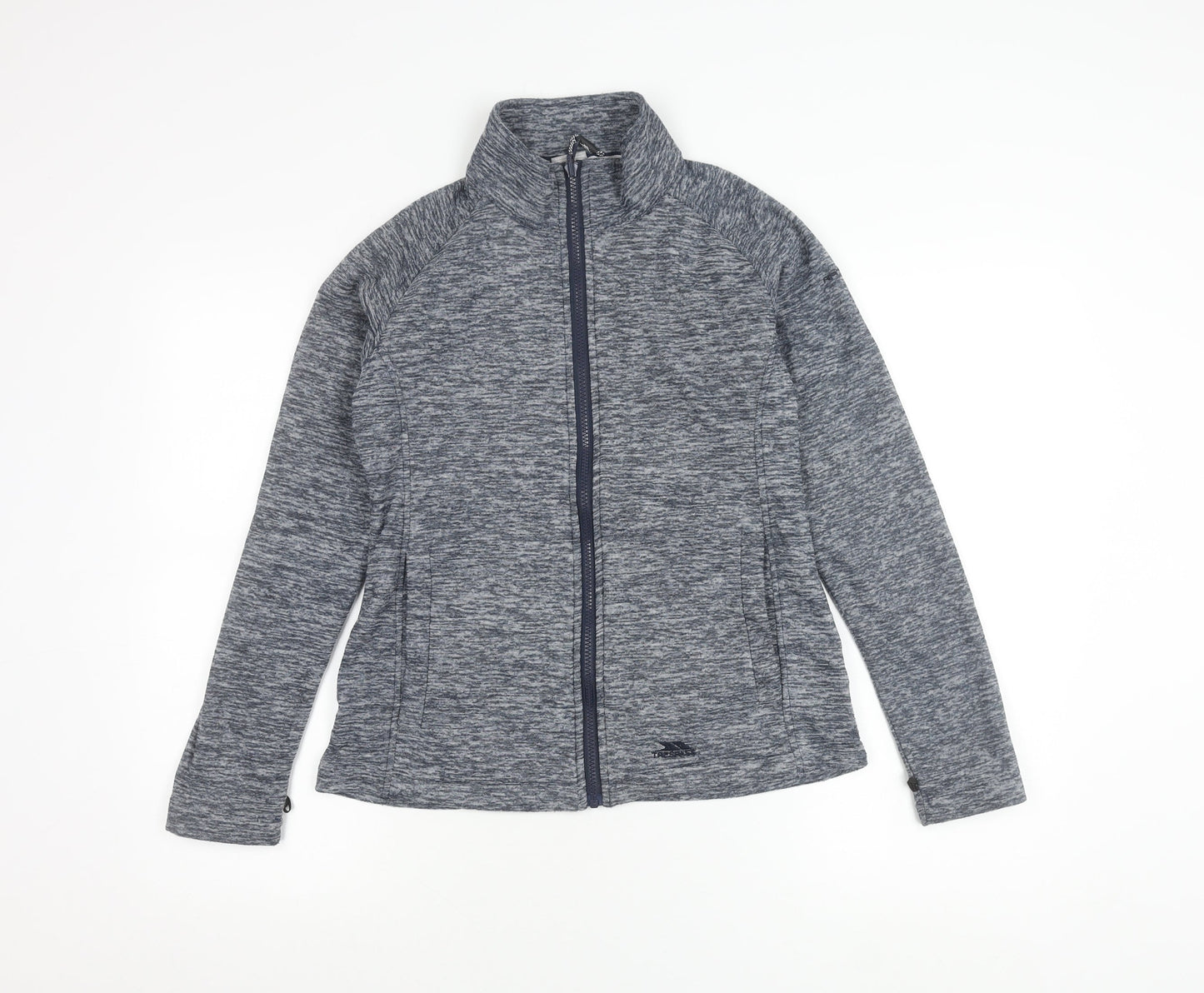 Trespass Womens Blue Full Zip Fleece Jacket Size 10