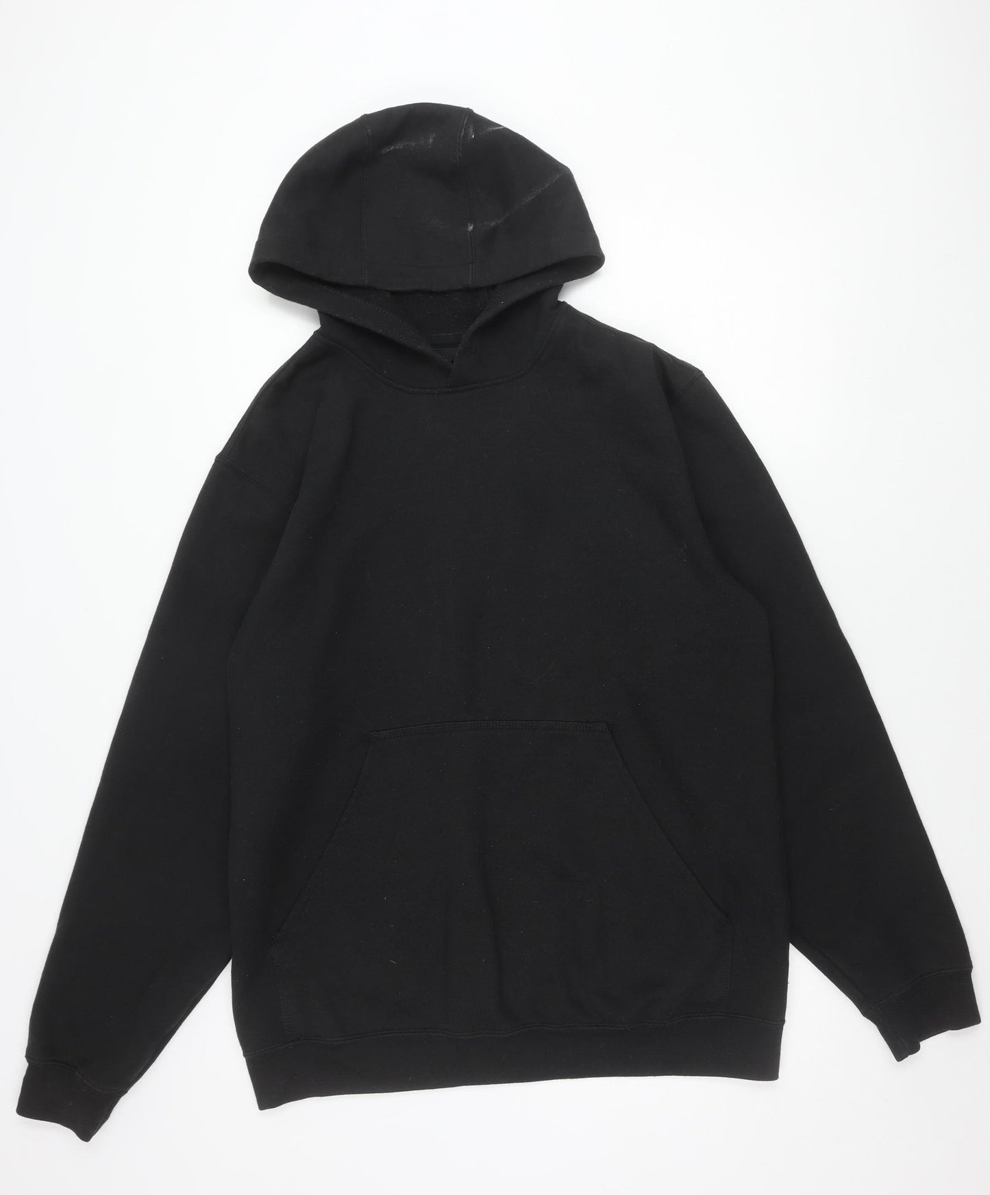Carhartt Men’s Black Loose Fit Pullover Hoodie M Cotton Blend