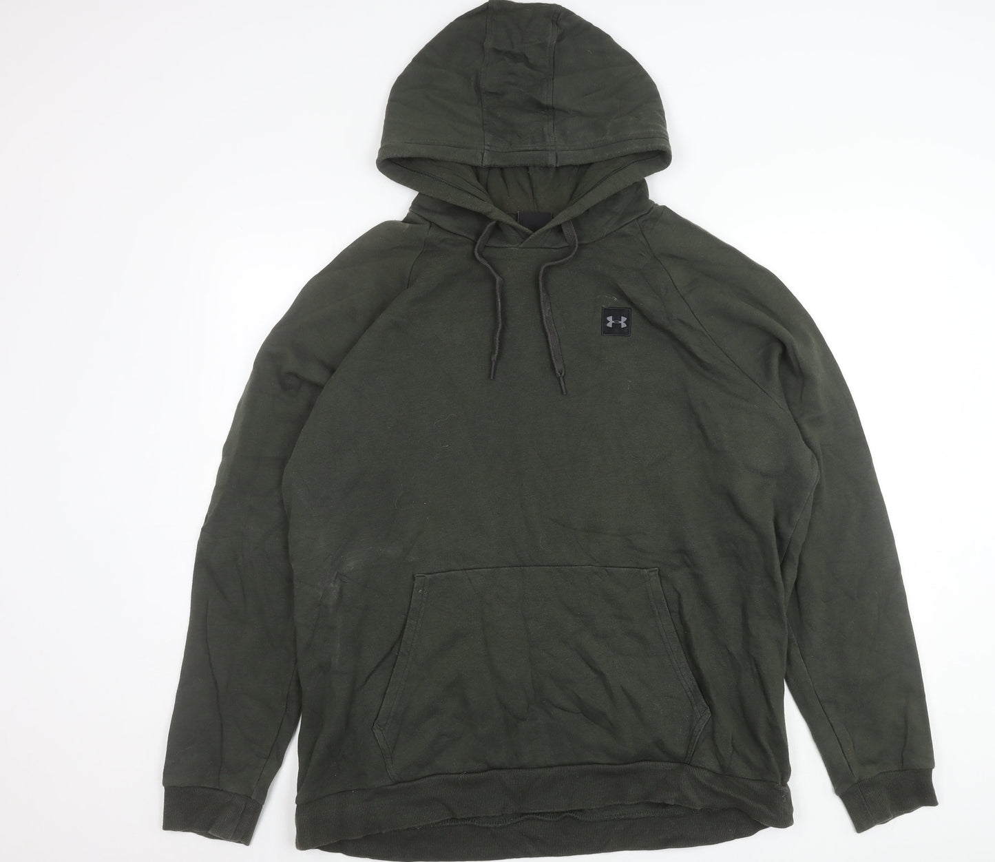 Under Armour Men’s Green 2XL Pullover Hoodie with Logo