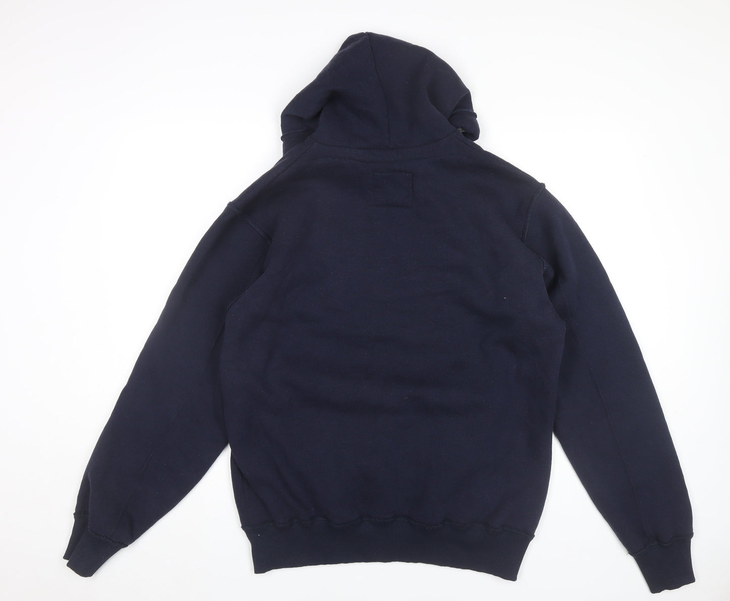 Abercrombie & Fitch Men’s Blue Pullover Hoodie 2XL Logo Graphic