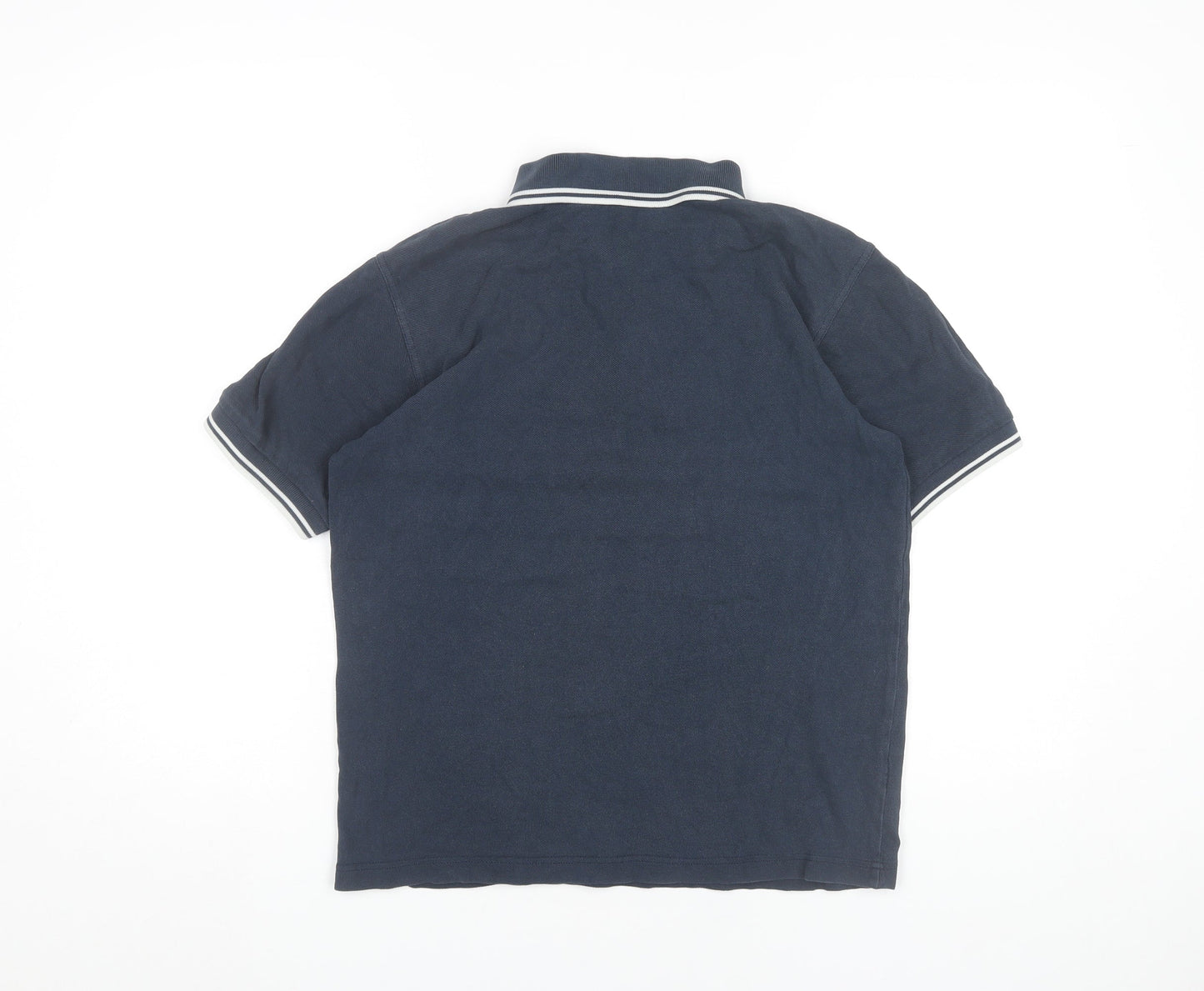 Fred Perry Men's Navy Blue XS Polo Shirt Cotton Slim Fit