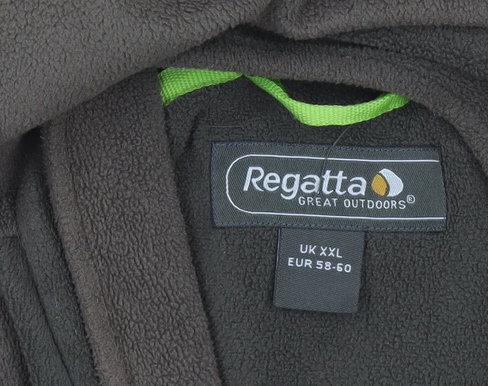 Regatta Men’s Brown 2XL Fleece Bodywarmer Waistcoat Outdoor Zip