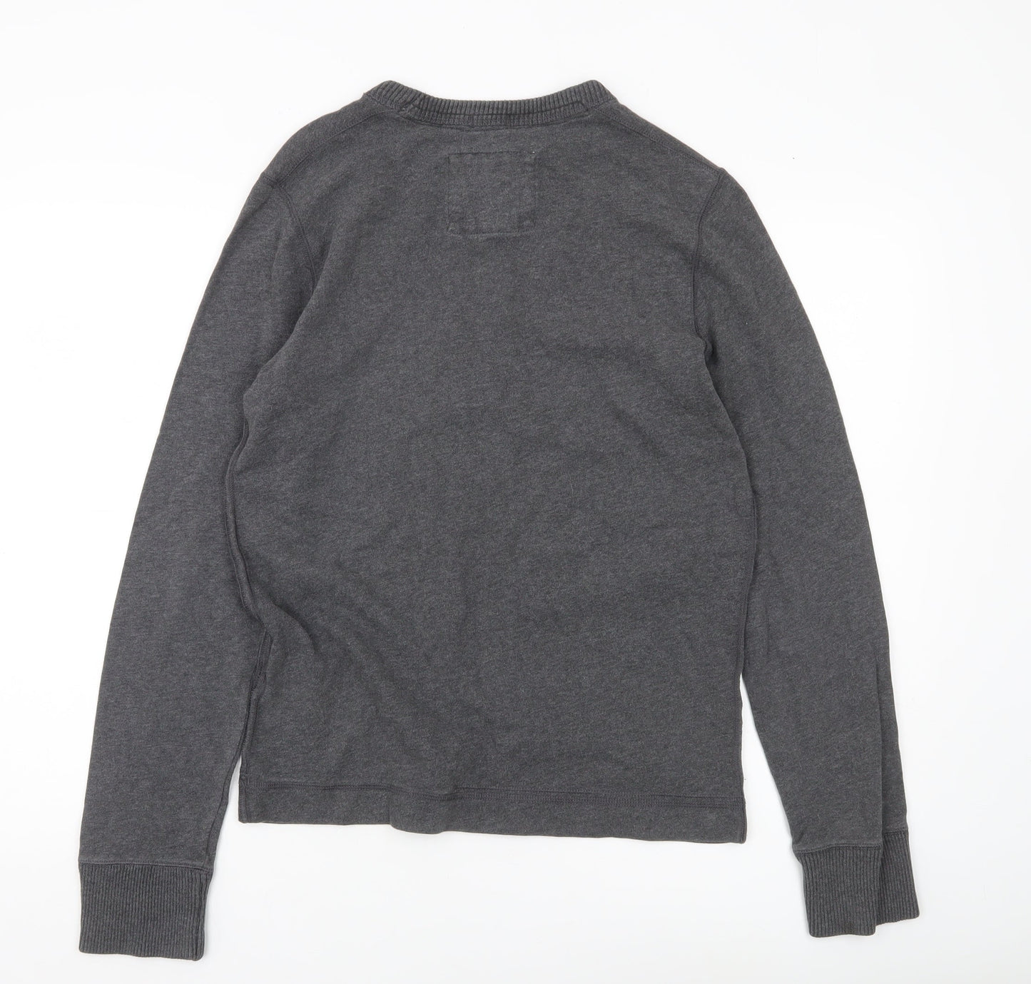 Abercrombie & Fitch Men's Grey M Pullover Sweatshirt Crew Neck