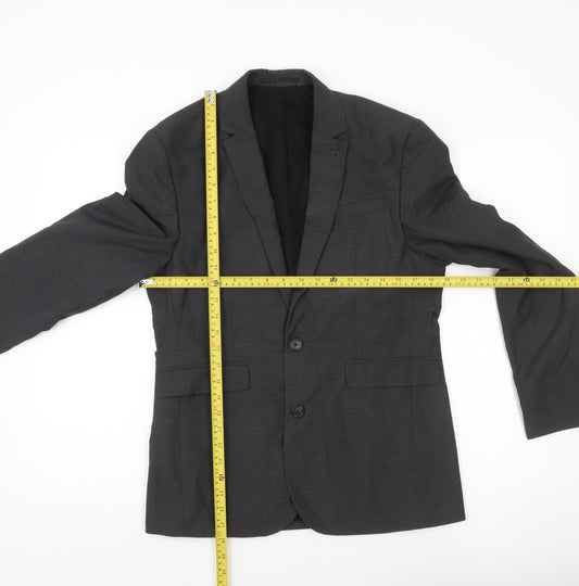 ASOS Men’s Grey Slim Fit 38 Chest Blazer Jacket Formal