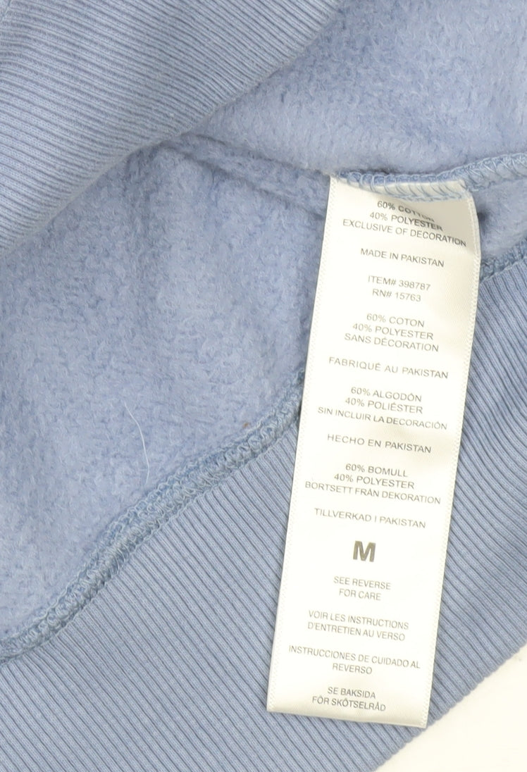 Champion Men’s Blue Pullover Hoodie Medium Logo Sweatshirt