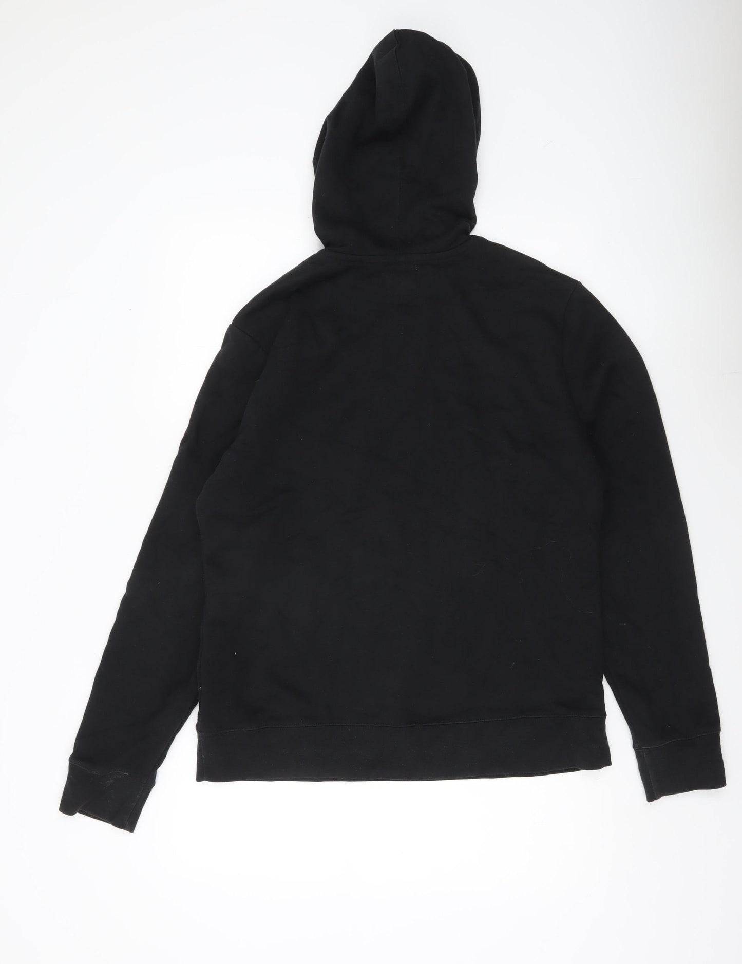 Champion Men’s Black Pullover Hoodie Medium Logo Hooded Sweatshirt