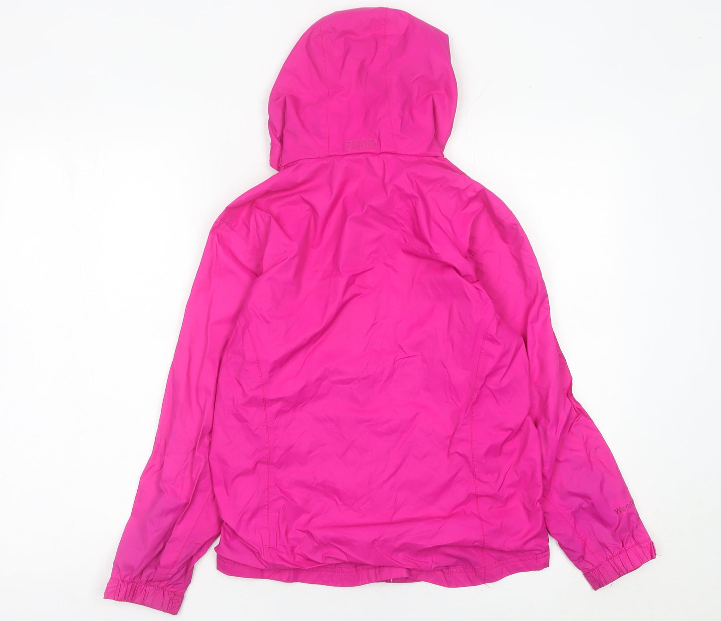 Karrimor Girls Pink Hooded Waterproof Rain Coat Jacket 9-10 Years