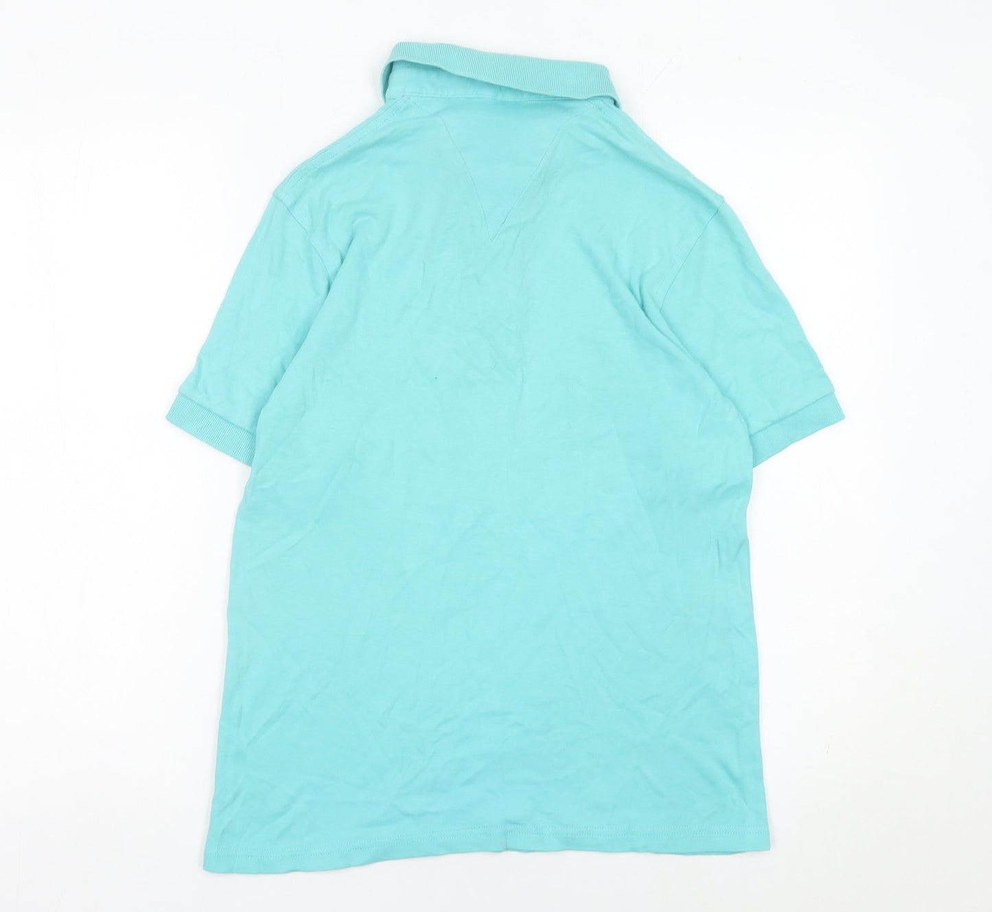 Ralph Lauren Men’s Blue Polo Shirt Size M Cotton Short Sleeve