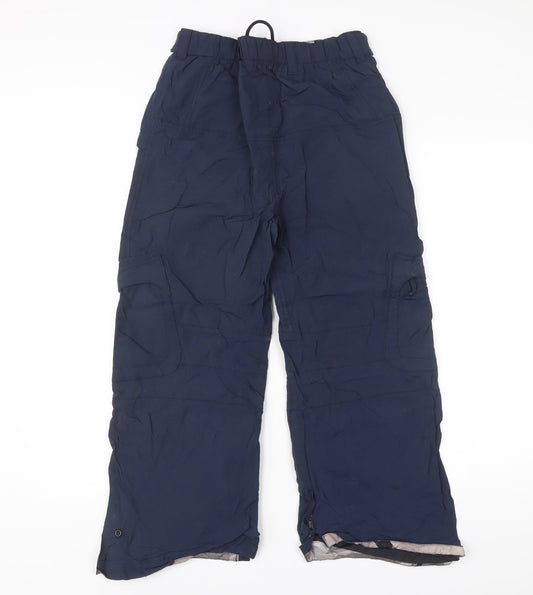 Next Boys Blue 11-12 Years Snow Pants Skiwear Trousers Waterproof