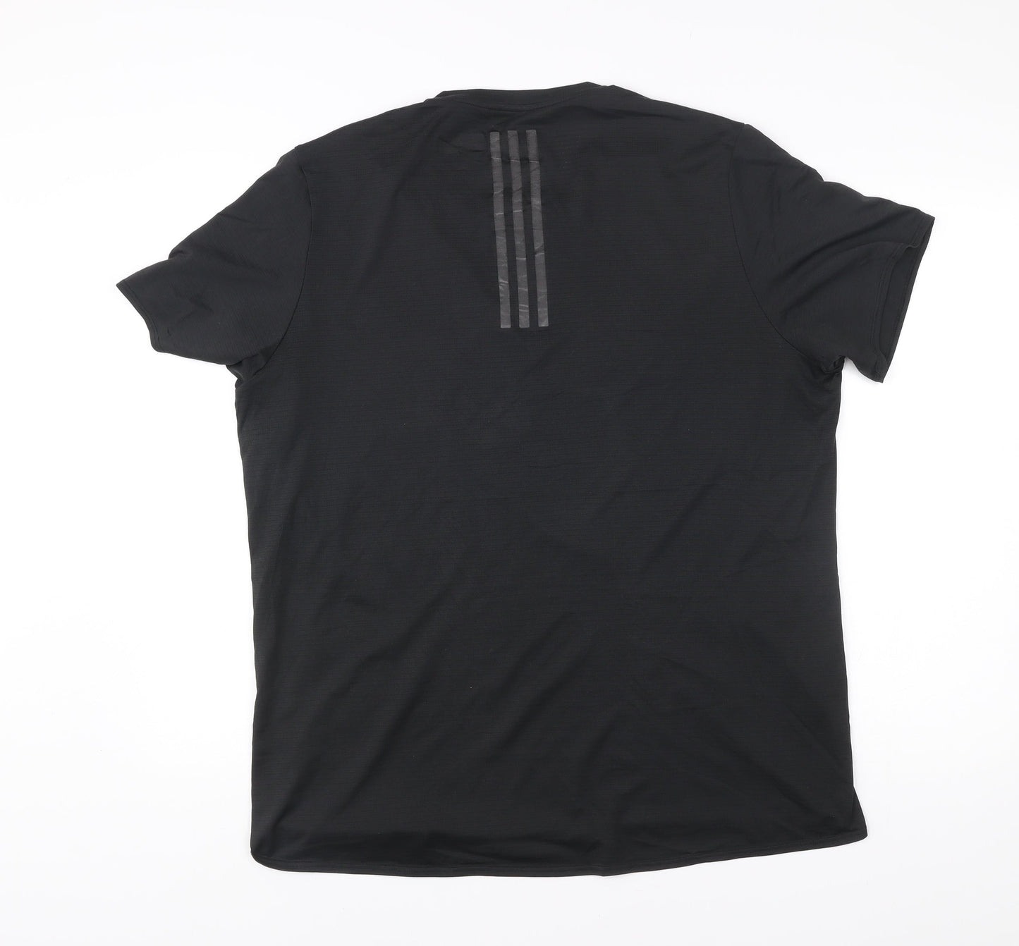 Adidas Mens Black XL ClimaCool Running T-Shirt Short Sleeve