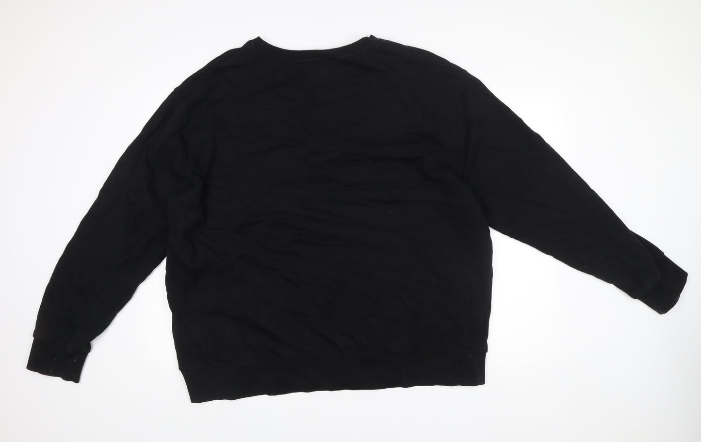 Calvin Klein Men's Black 3XLT Logo Pullover Sweatshirt