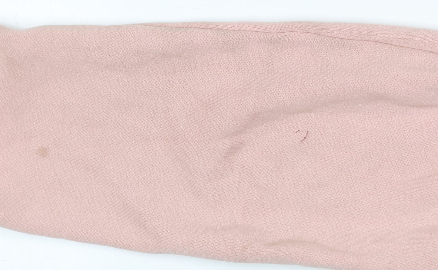 Superdry Womens Pink Pullover Hoodie UK 14 Logo Glitter Casual