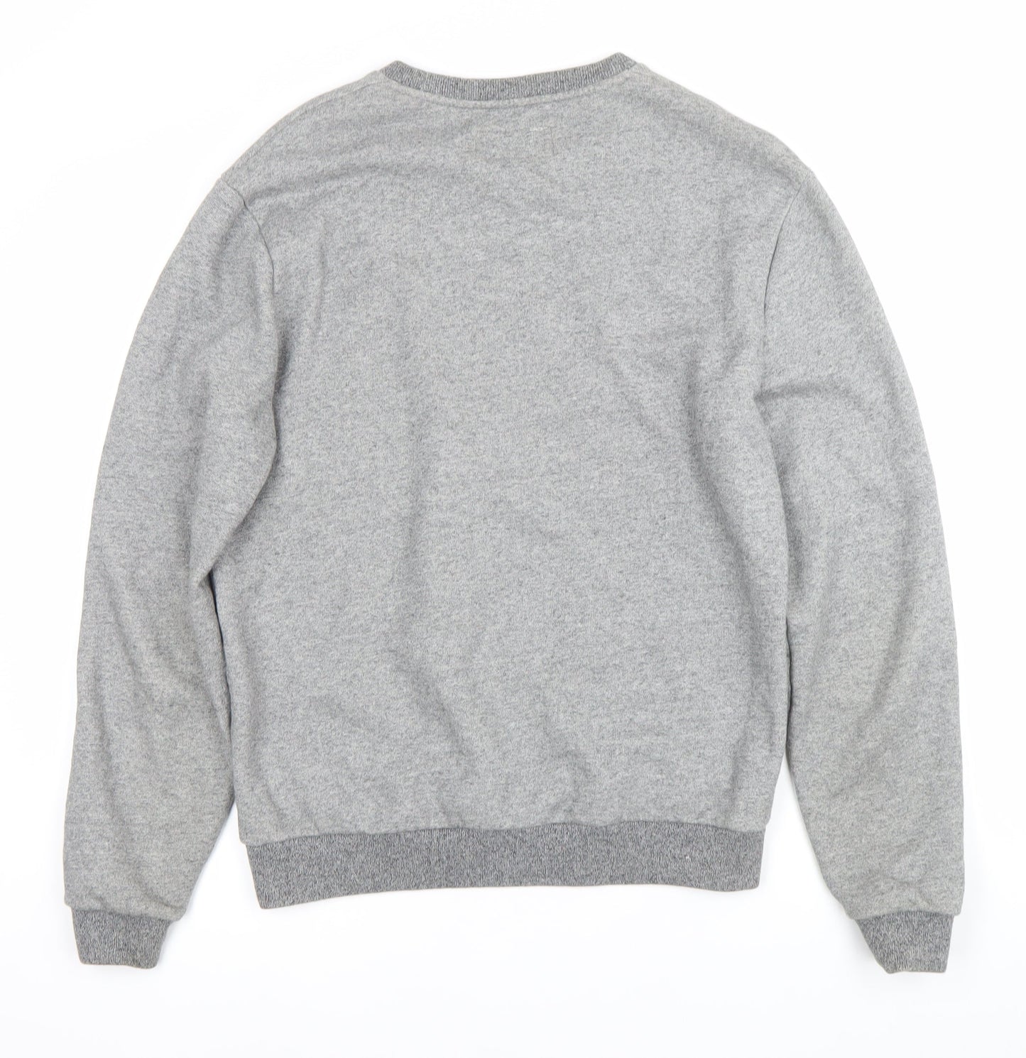 Jack Wills Men’s Grey Classic Fit Sweatshirt M Crew Neck Logo