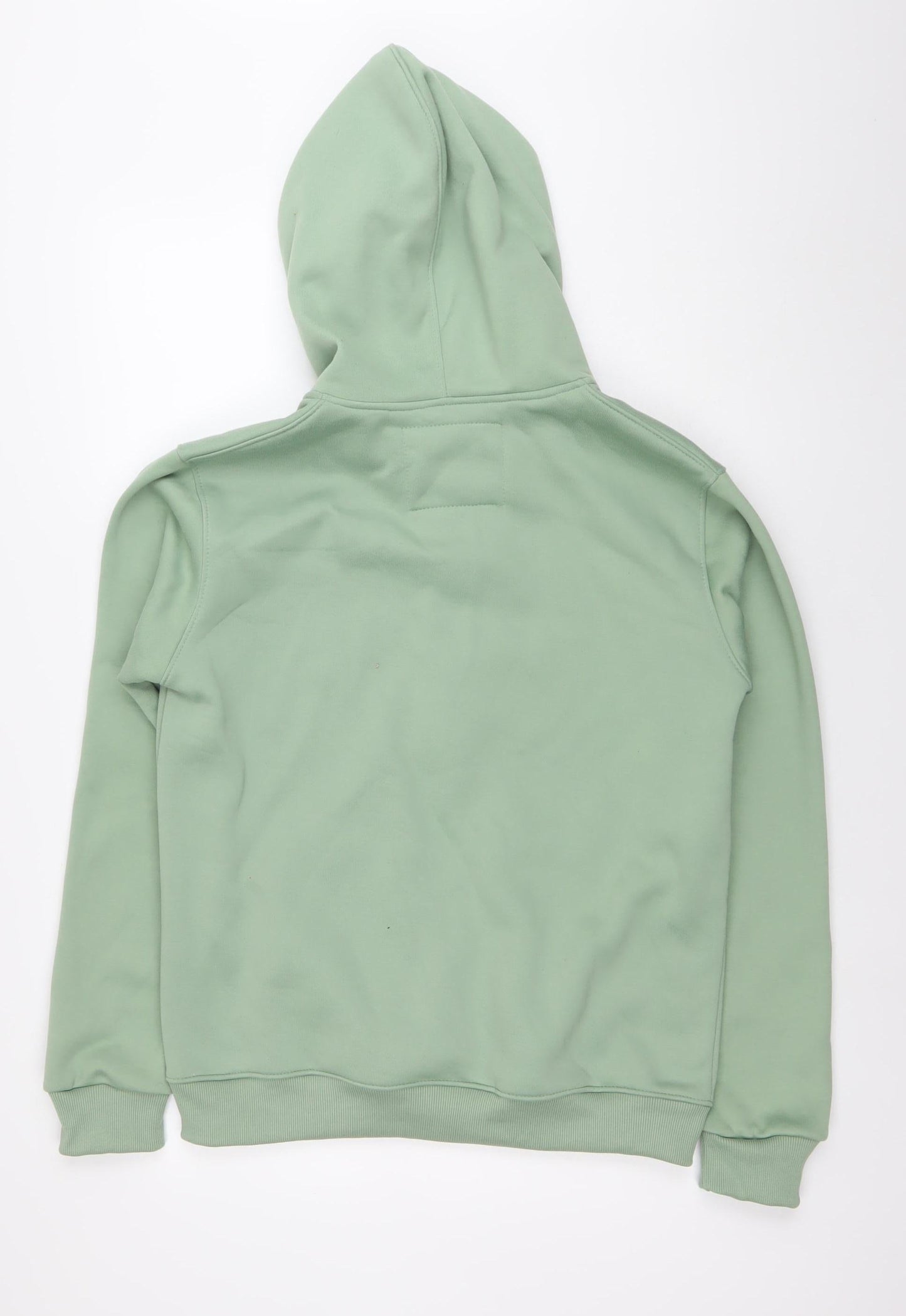 Tommy Hilfiger Men’s Green Full Zip Hoodie Sweatshirt S Regular Fit