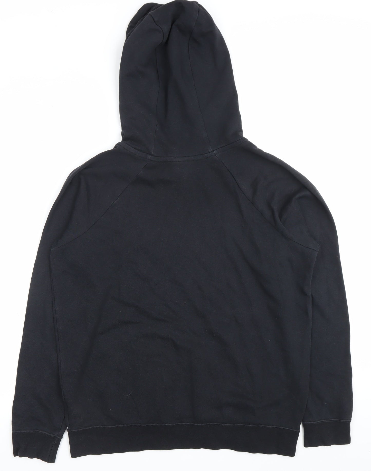 Nike Men's Black Pullover Hoodie M Logo Sportswear Fleece