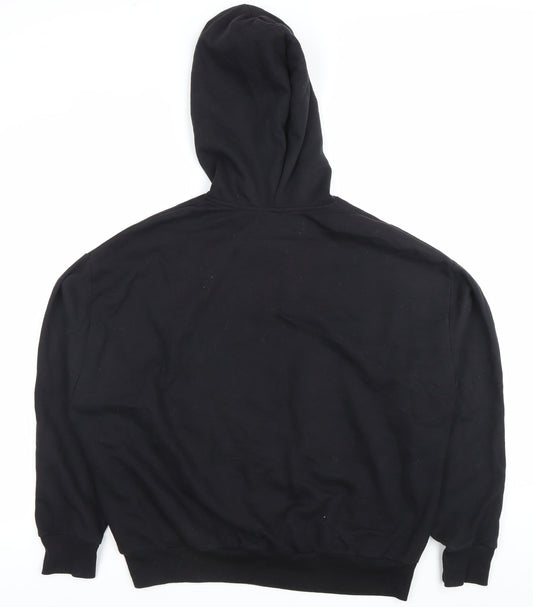 Pull&Bear Disney Dumbo Hoodie Women Black S Pullover Graphic