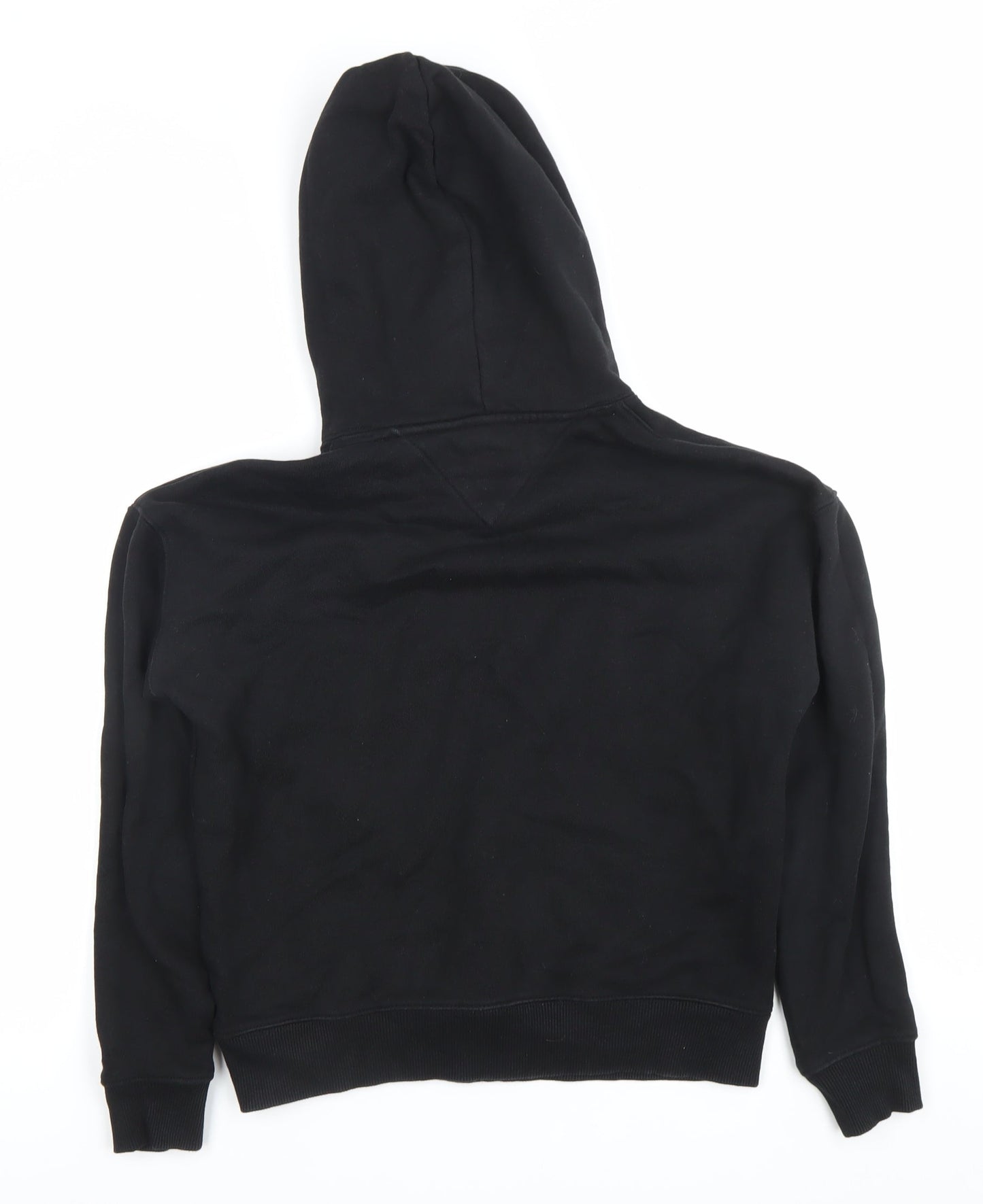 Tommy Jeans Womens Black XS Pullover Hoodie Sweatshirt