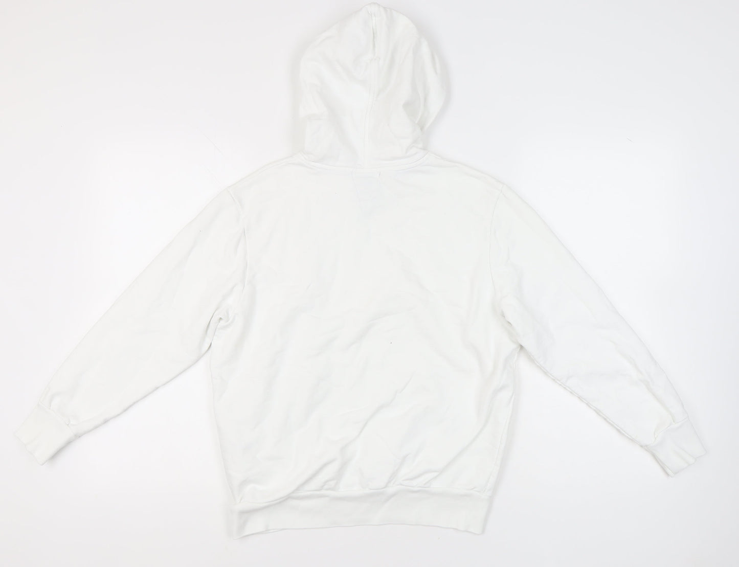 Paul Smith Women’s White Hoodie Small Organic Cotton Pullover