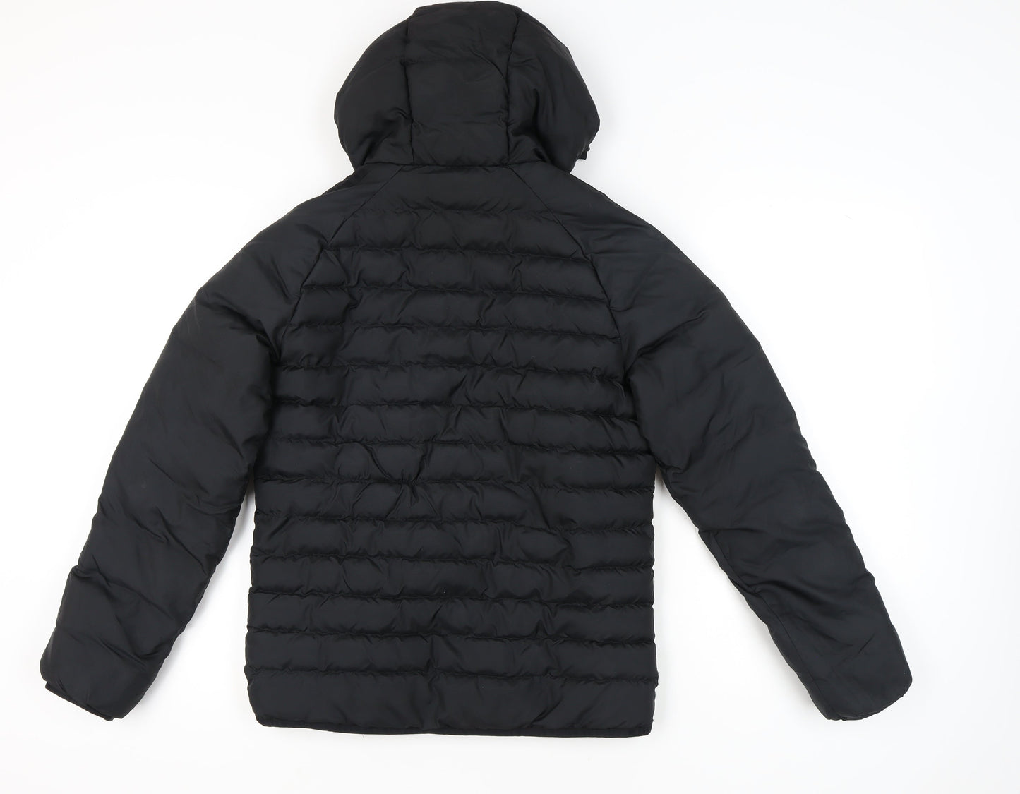 Adidas Womens Black XS Puffer Jacket Hooded Quilted Coat