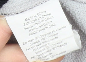 Kathmandu Women’s Grey Full Zip Hoodie UK 8 Polyester Blend