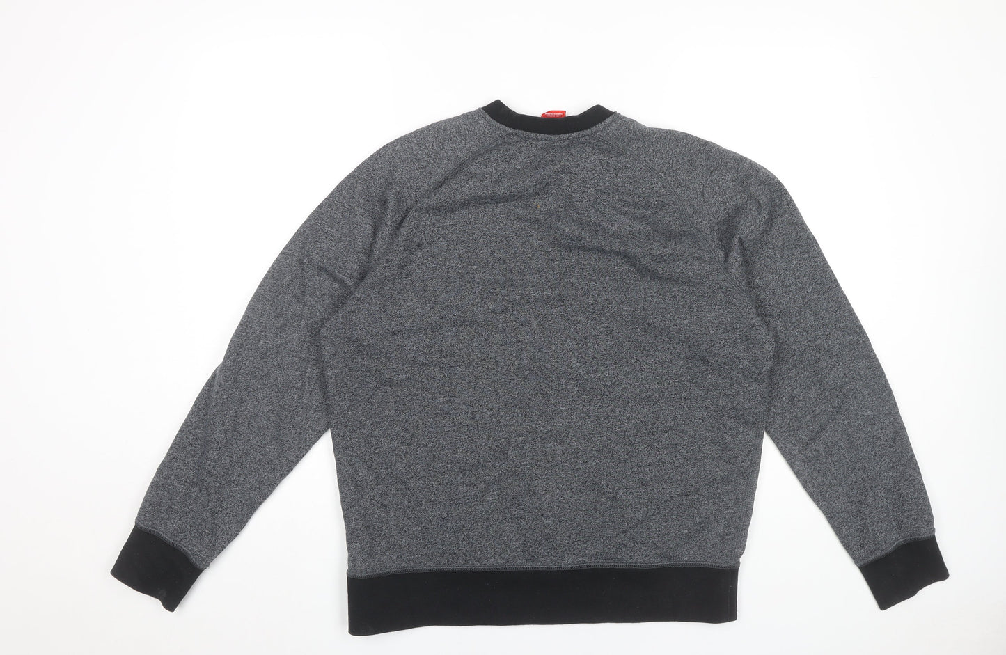 Nike Mens Grey Medium Pullover Sweatshirt Crew Neck Long Sleeve