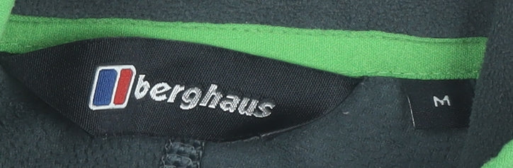 Berghaus Men’s Grey Fleece Sweatshirt M 1/4 Zip Outdoor Walking Top