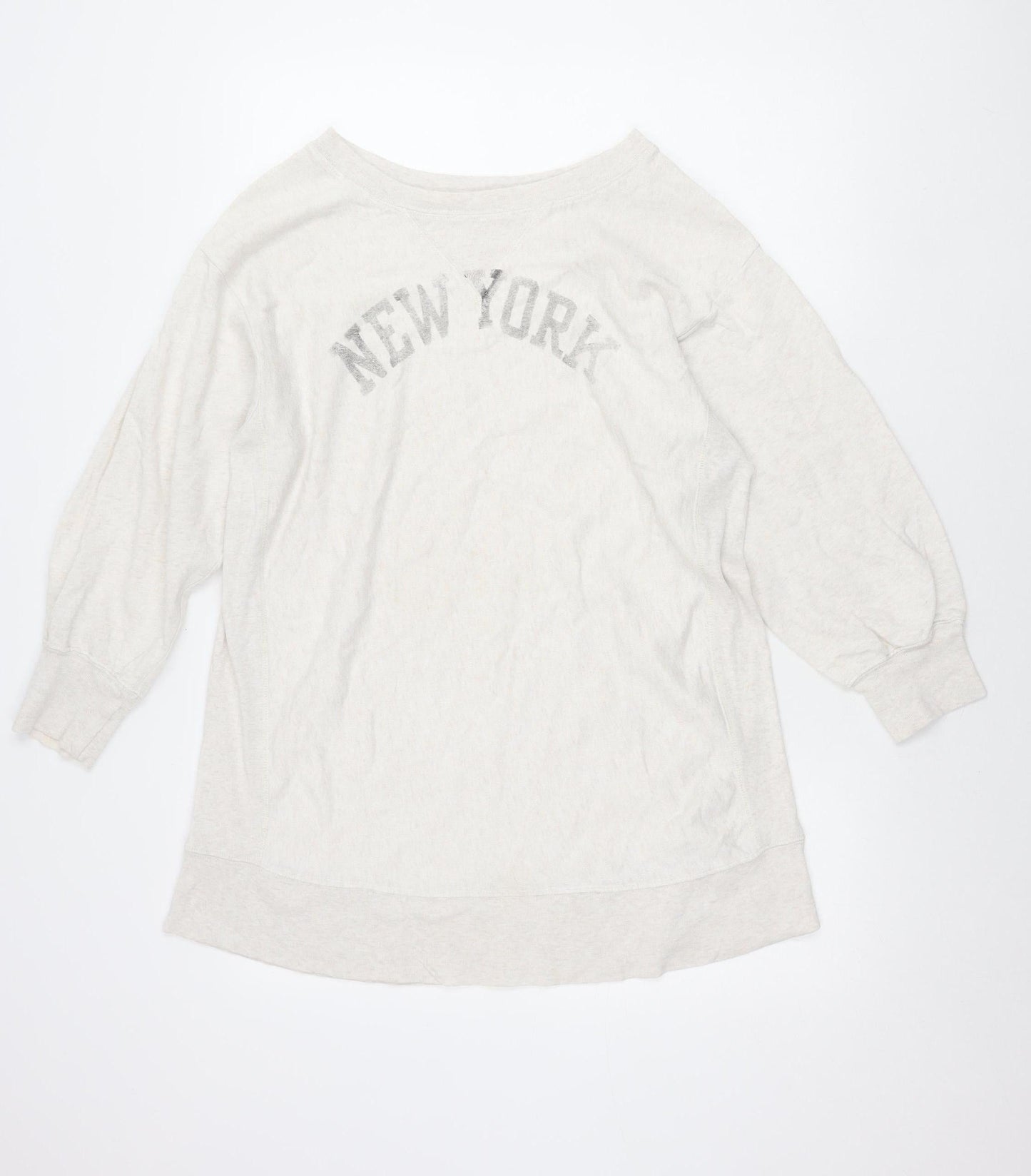 Ralph Lauren Denim & Supply Womens Beige Cotton Sweatshirt M/L