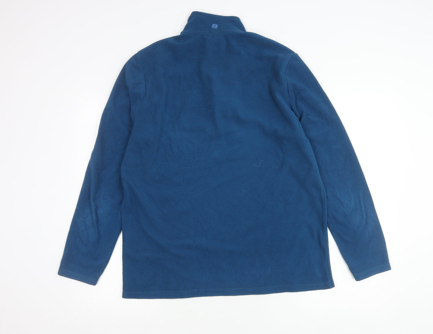 Mountain Warehouse Men's Blue M Fleece Pullover Sweatshirt 1/2 Zip