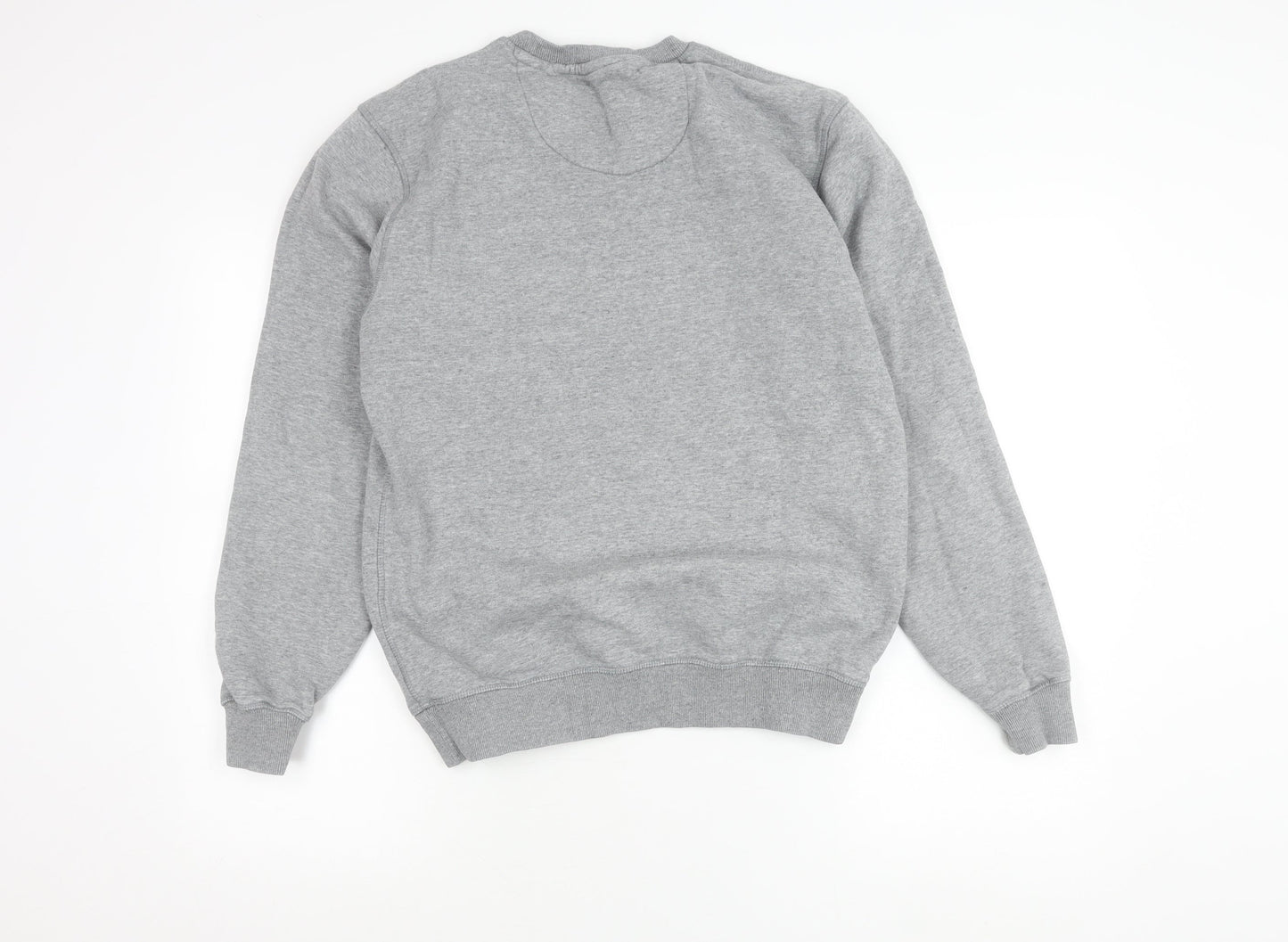 Jack Wills Mens Grey XS Crew Neck Logo Sweatshirt Pullover
