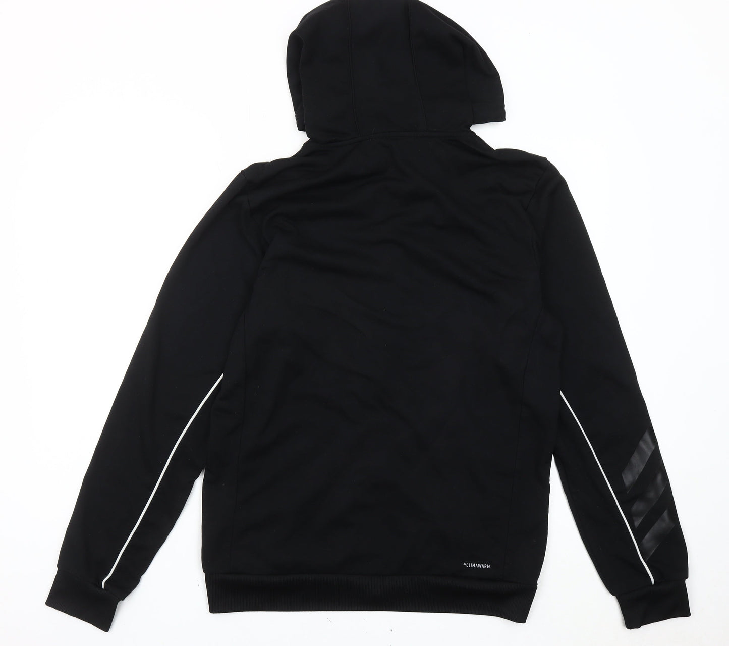 Adidas Men’s Black Full Zip Hoodie Size M Sports Climalite