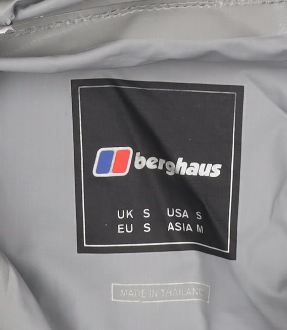 Berghaus Men’s Black Waterproof Hooded Rain Jacket Size S Outdoor