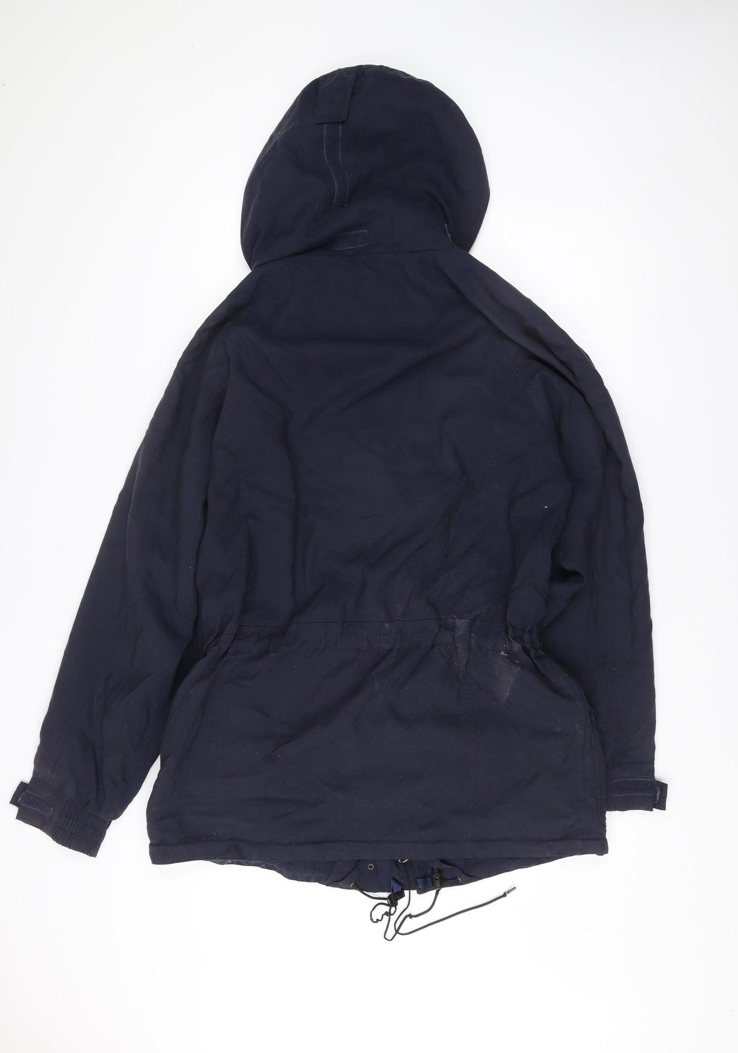 Craghoppers Men’s Blue Parka Jacket M 40in Hooded Outdoor Hiking