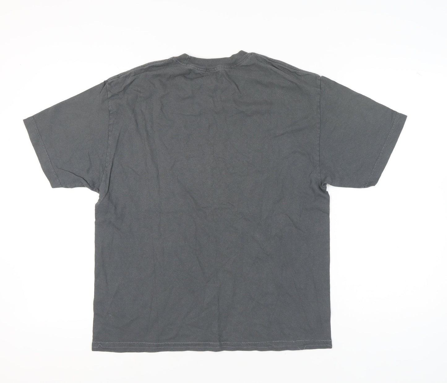 Nike Mens Grey Graphic Logo Sports T-Shirt Size L Regular Fit