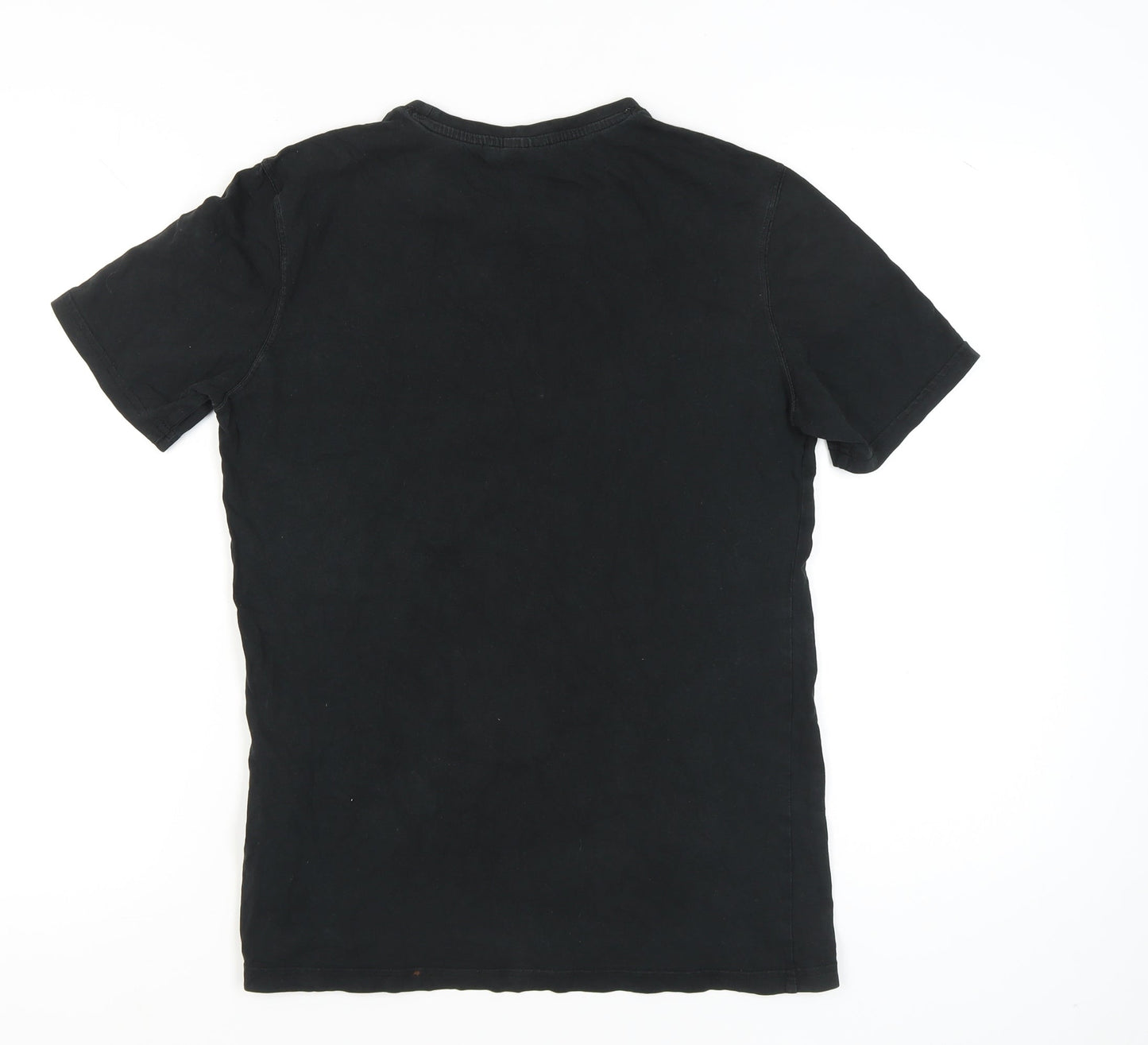 Puma Men's Black Small Logo T-Shirt Crew Neck Short Sleeve