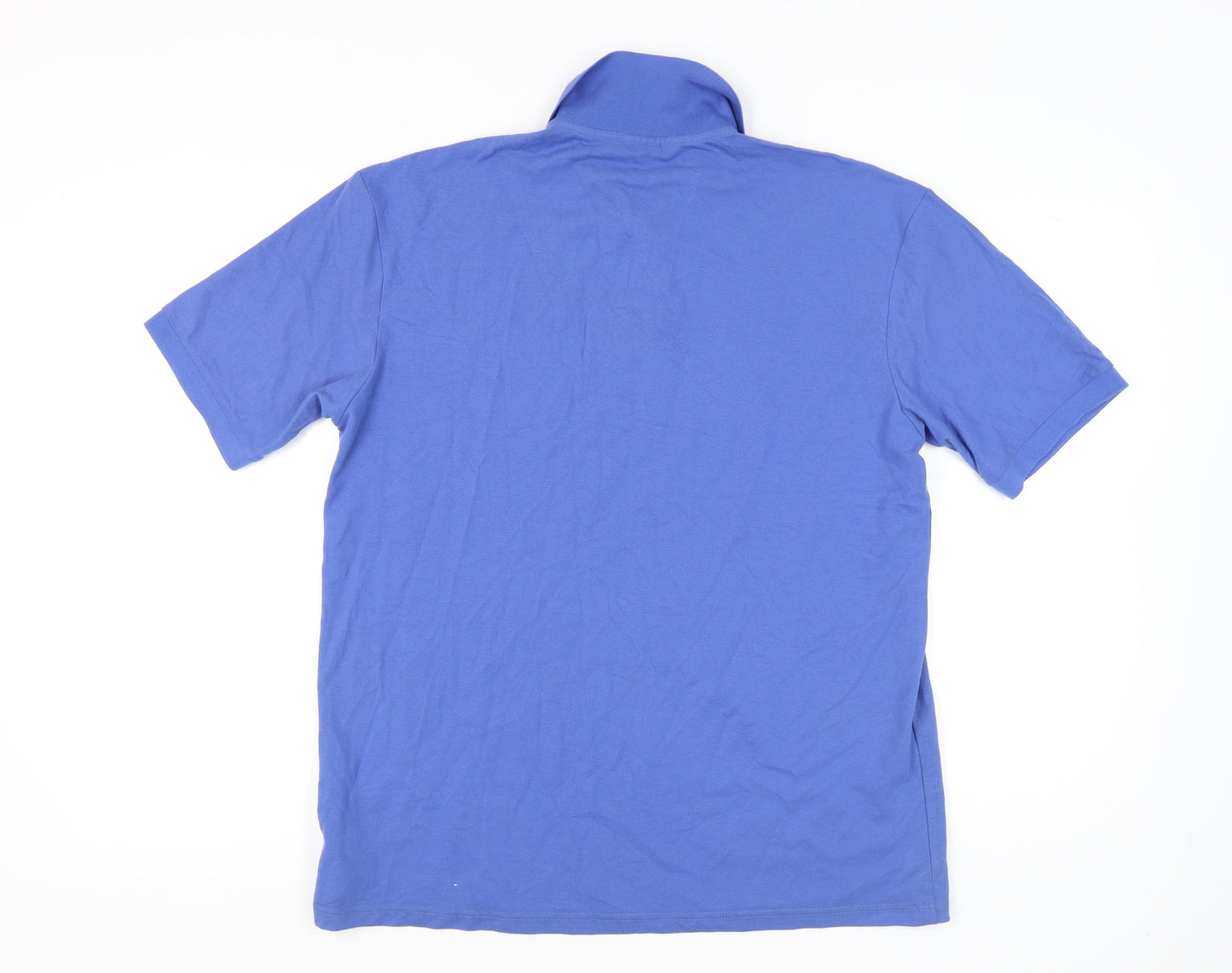 Lee Cooper Men’s Blue XL Polo Shirt Cotton Classic Casual