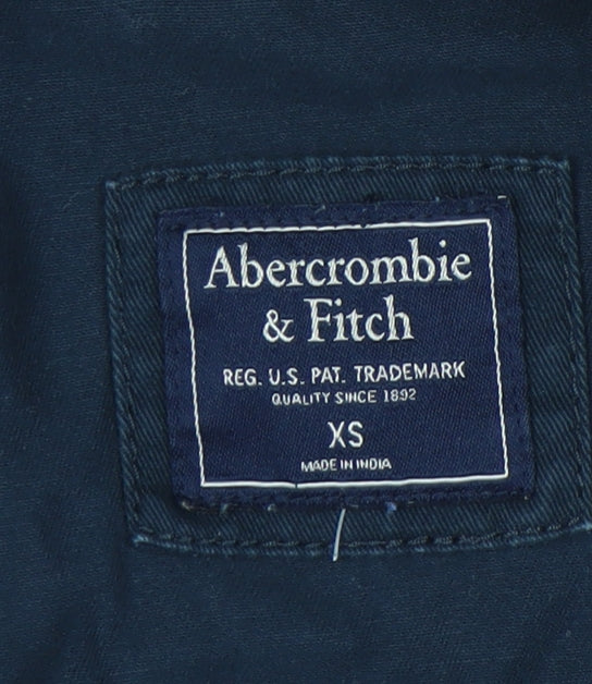 Abercrombie & Fitch Women’s Blue XS Military Cotton Jacket