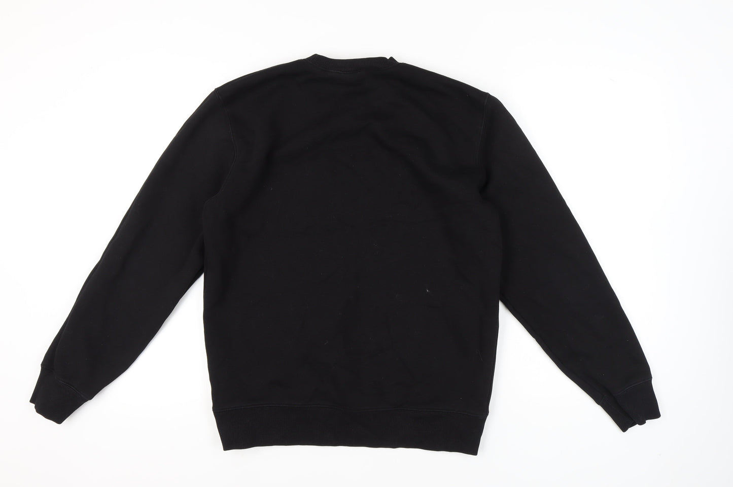 Carhartt Mens Black M Pullover Sweatshirt Crew Neck Logo