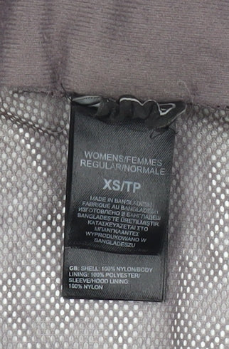 The North Face Women Blue XS Waterproof Hooded Rain Jacket