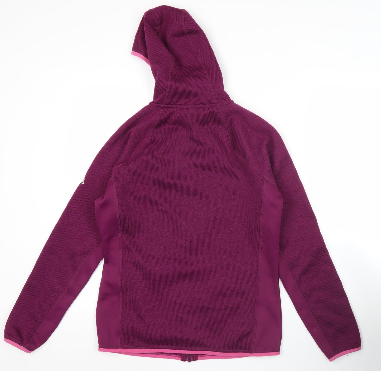 Craghoppers Womens Purple Full Zip Hoodie Jacket UK 12 Regular Fit