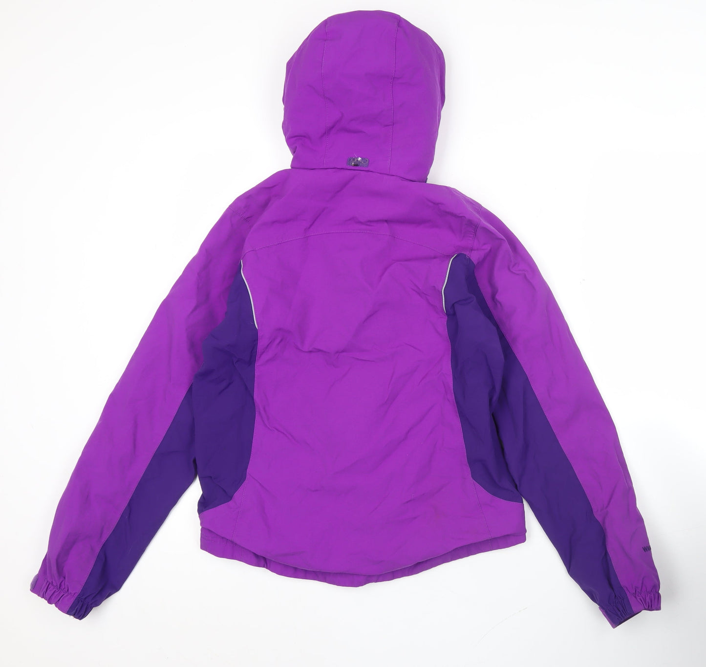 Karrimor Girls Purple Ski Jacket 13 Years 158cm Waterproof Hooded Winter Coat