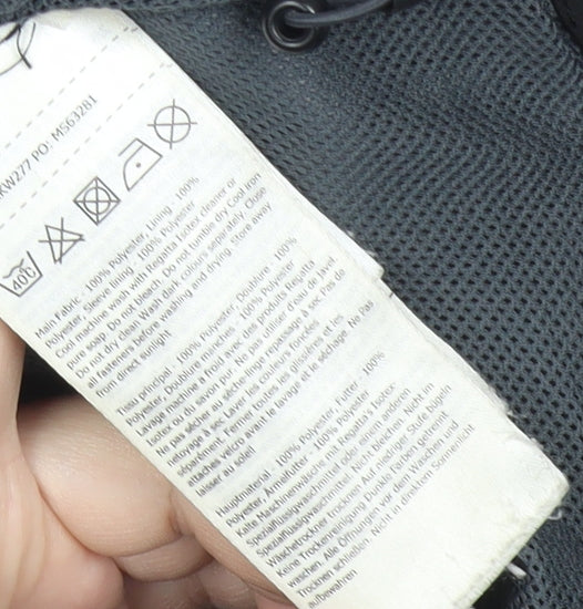 Regatta Boys Black 9-10 Yrs Waterproof Hooded Rain Jacket Outdoor Softshell