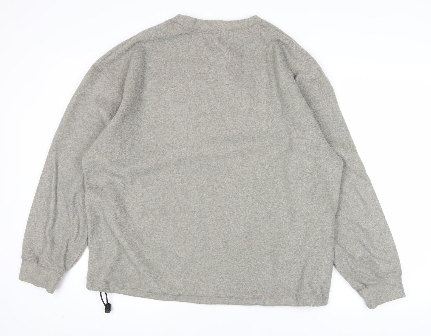 Peter Storm Mens Grey Fleece Sweatshirt Size L Pullover Outdoor Hiking