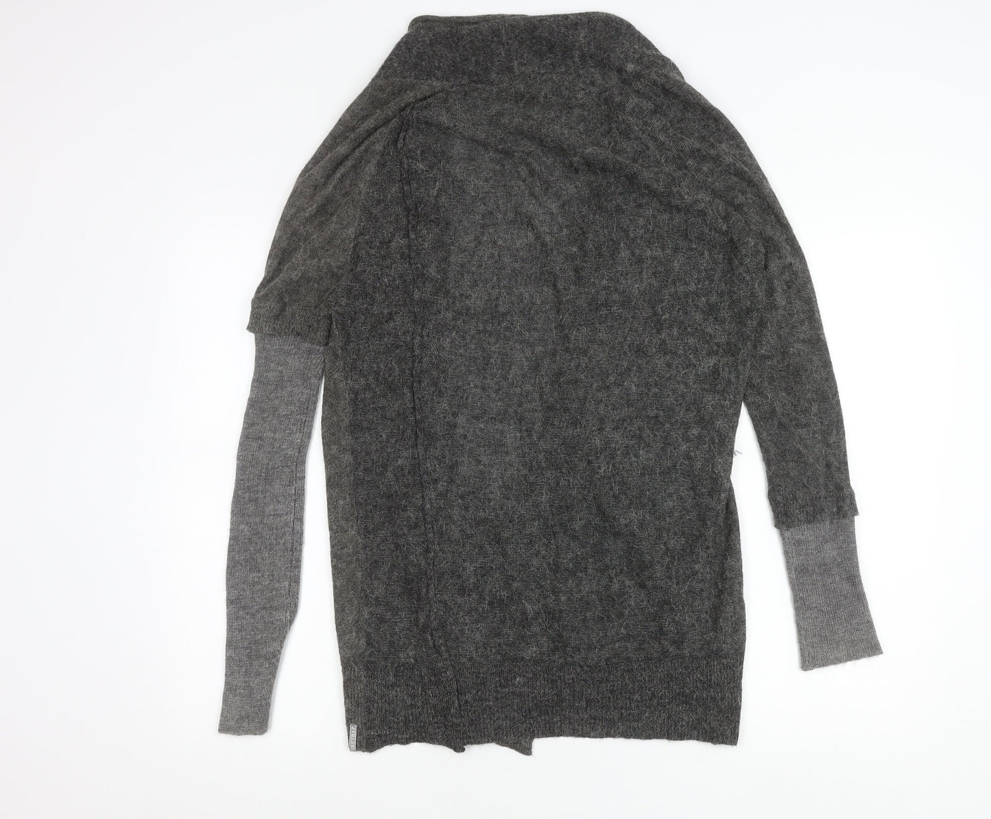Firetrap Women’s Grey Alpaca Blend Cardigan Size M V-Neck