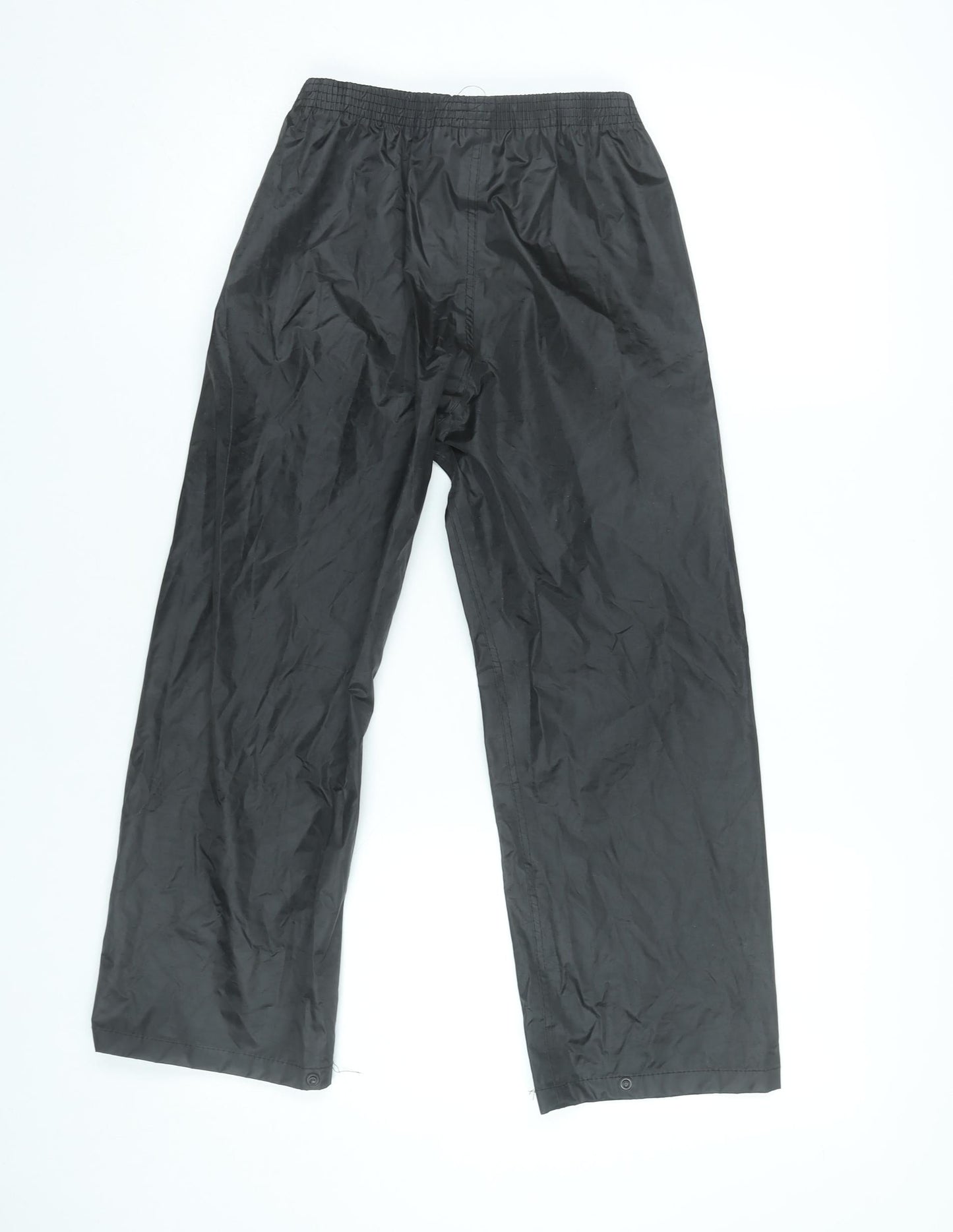 Regatta Boys Black Waterproof Rain Trousers 7 Years Outdoor Hiking